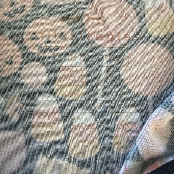 Little Sleepies Halloween Zippy - 12-18mo - Picture 3 of 3